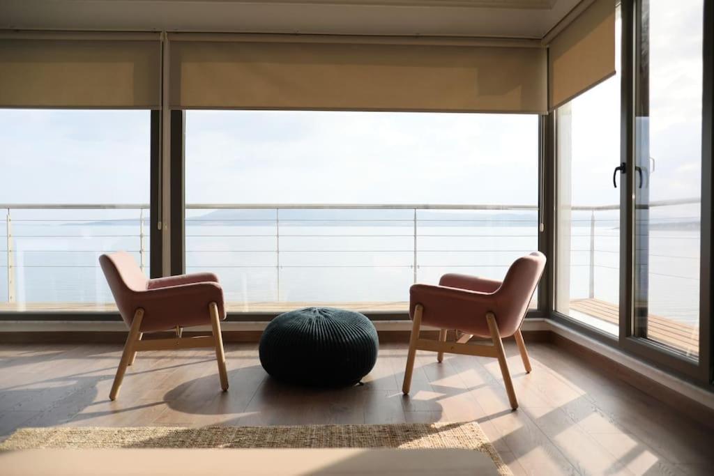 فيلا Yfn Urla Seaside House Balikliova المظهر الخارجي الصورة